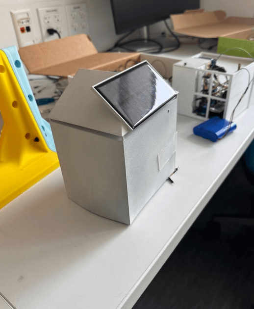 V1 roofed enclosure prototype